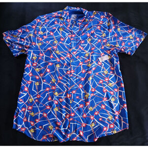 New Universal Studios Mens Short Sleeve Despicable Me Minion Blaster Shirt Large